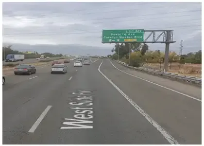 [01-16-2025] Ambulance Dispatched After Two-Vehicle Crash on I-5 in Stockton