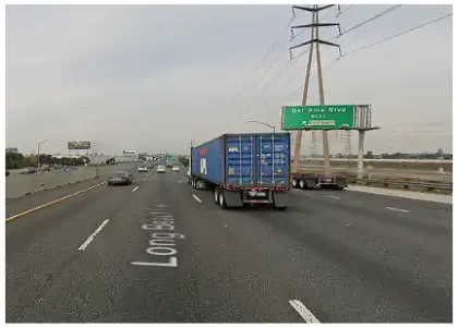 [01-02-2025] Los Angeles County, CA – Two Injured After Semi-Truck Tips Onto Pickup Truck on 710 Freeway