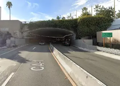 [05-07-2024] Four People Hospitalized Following Two-Vehicle Crash Along McClure Tunnel in Santa Monica