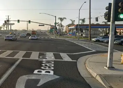 [03-08-2025] Orange County, CA – Motorcyclist Killed After Suspected DUI Hit-And-Run Crash on Beach Boulevard