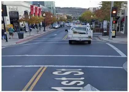 [11-25-2024] Two Pedestrians Seriously Injured After SUV Crash on First Street in Downtown Napa