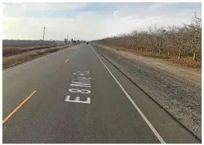 [11-26-2024] Ambulance Responded After Motorcycle Vs. Vehicles Crash on Eight Mile Road in Stockton