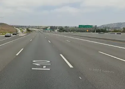 [03-03-2025] Injuries Still Unknown After FedEx Truck and SUV Collide on 10 Freeway in Pomona