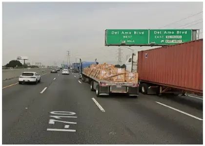 [01-30-2025] One Killed, Another Injured After SUV Runs Off 710 Freeway Into Metro Line Fence In Long Beach