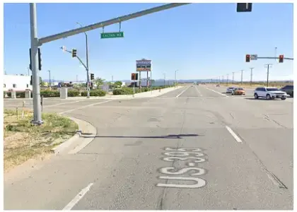 [01-17-2025] 61-Year-Old Pedestrian Killed In Adelanto Crash On Highway 395 Near Cactus Road