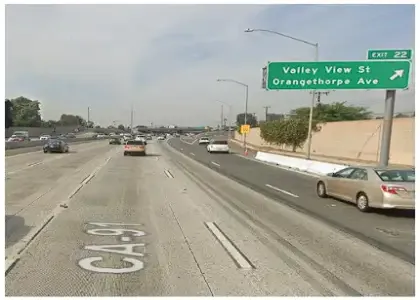 [02-07-2025] Orange County, CA – Three Killed After Tractor-Trailer Strikes Disabled Pickup on 91 Freeway in Buena Park