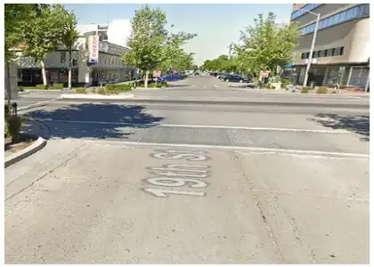 [02-19-2025] Woman Hospitalized After Being Struck in Crosswalk at 19th Street and Chester Avenue in Bakersfield