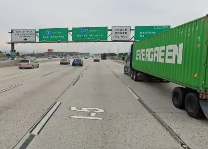 [05-08-2024] Los Angeles County, CA – One Person Critically Injured Following Big Rig Vs. Big Rig Collision in Granada Hills