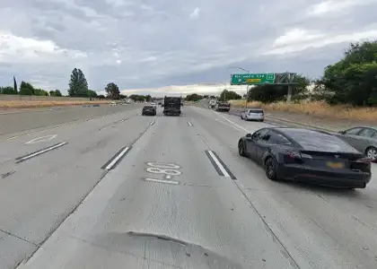 [08-16-2024] Sacramento County, CA – Possible Minor Injury Reported After Multi-Vehicle Crash Involving Big-Rig Reported on I-80