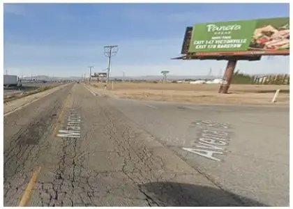 [12-10-2024] San Bernardino County, CA – Driver Injured After Two-Vehicle Collision on Mariposa Road Near Avenal Street