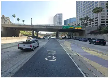 [01-01-2025] Man Fatally Struck on Harbor Freeway Near Wilshire Boulevard